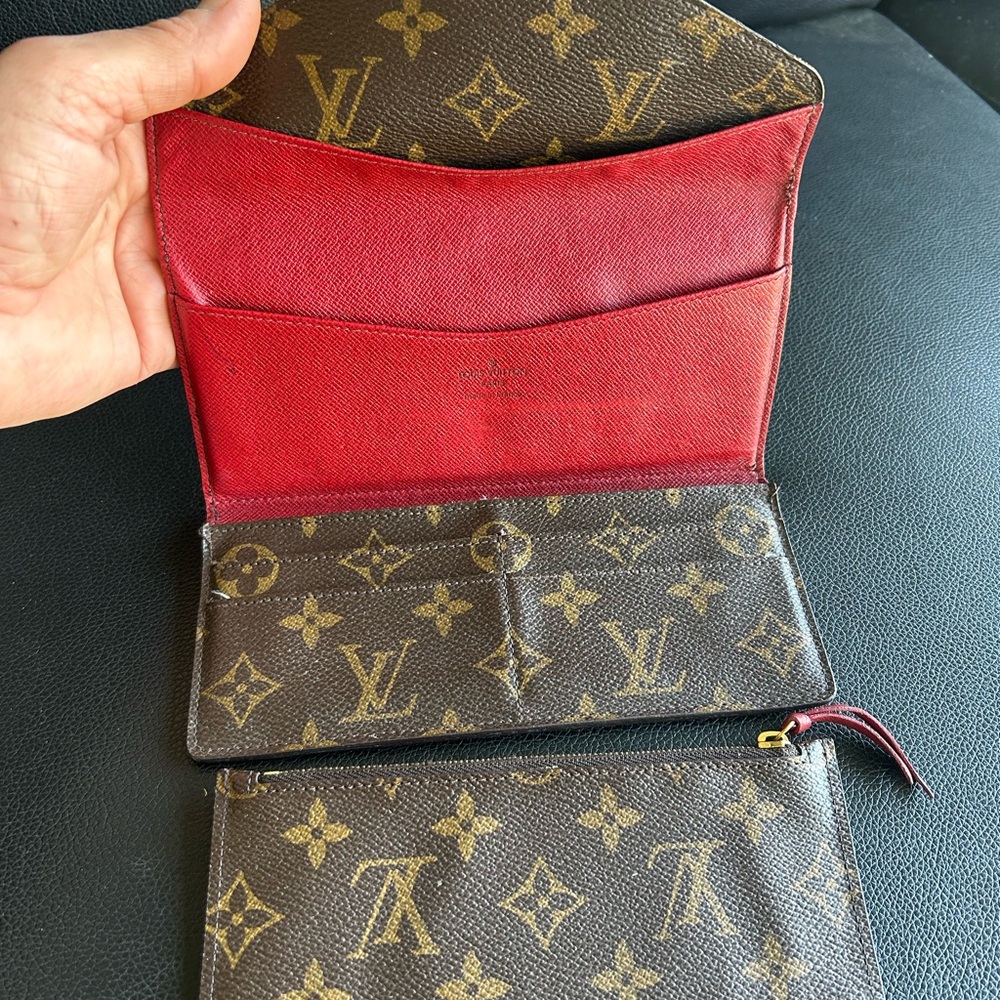 Louis Vuitton Brown Monogram Wallet Collection